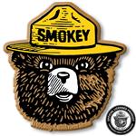SMKY101 Smokey Bear Head Magnet